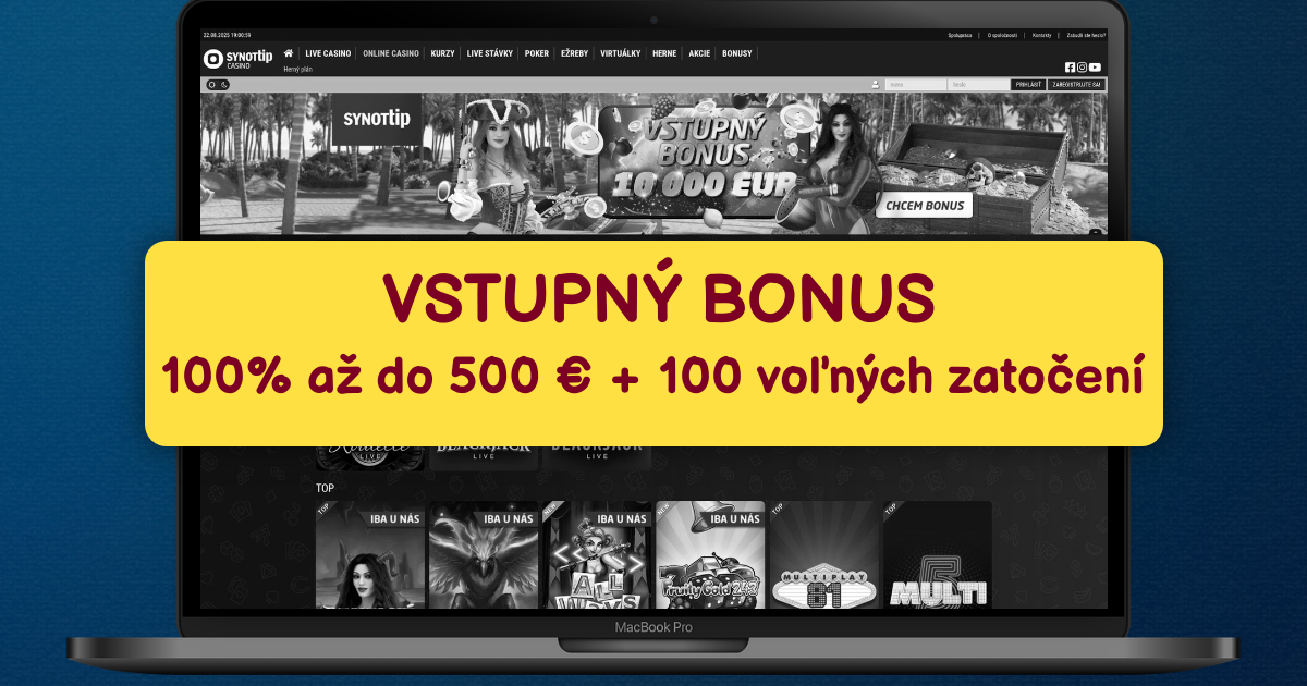 Synottip Casino banner